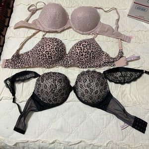 3- Victoria’s Secret Bras 36DD